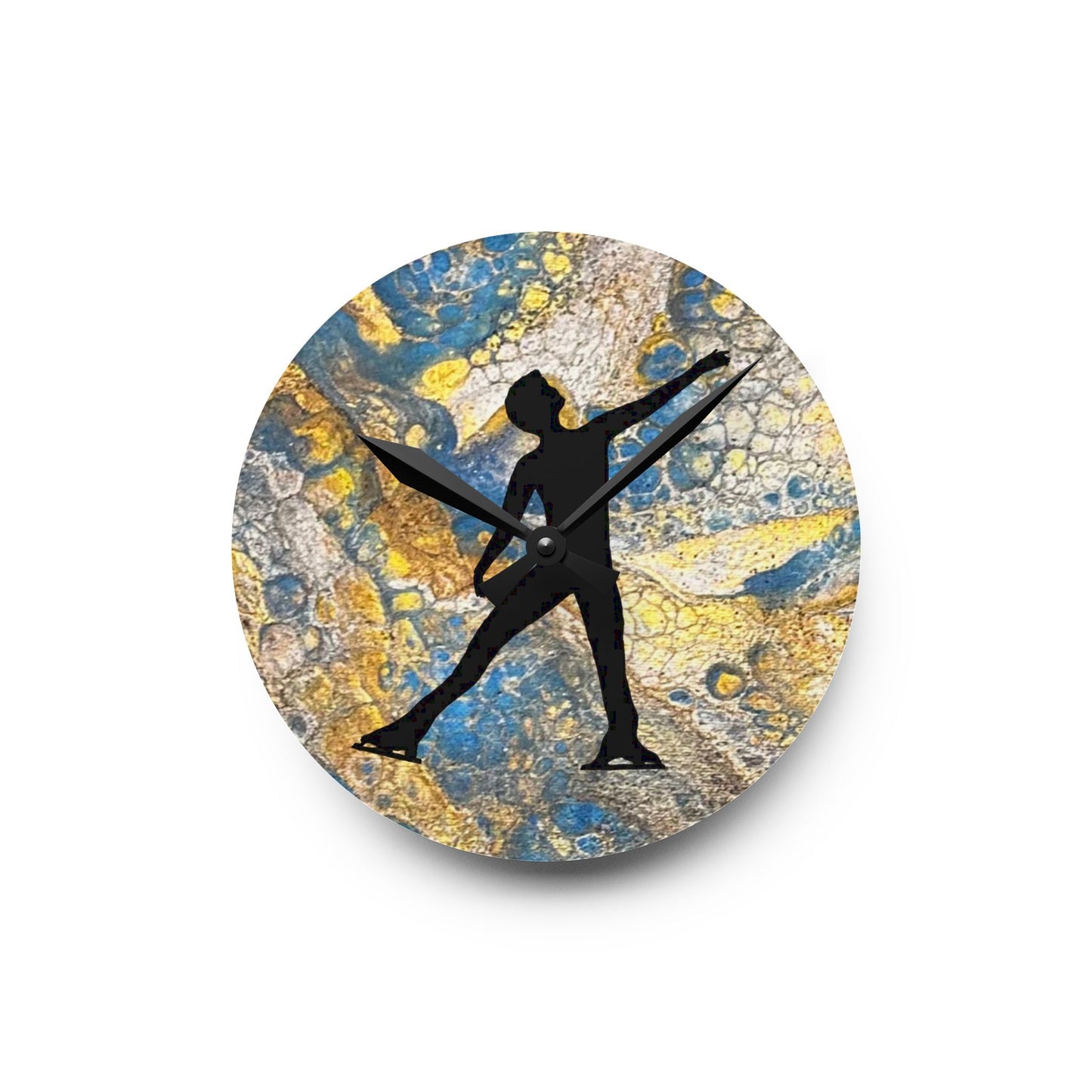 Figure skating Wall Clock