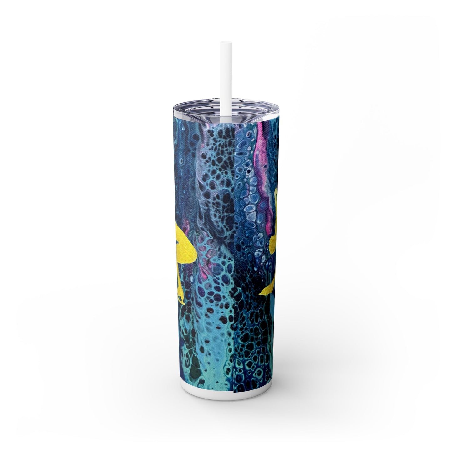 Figure Skating Tumbler, 20oz with straw