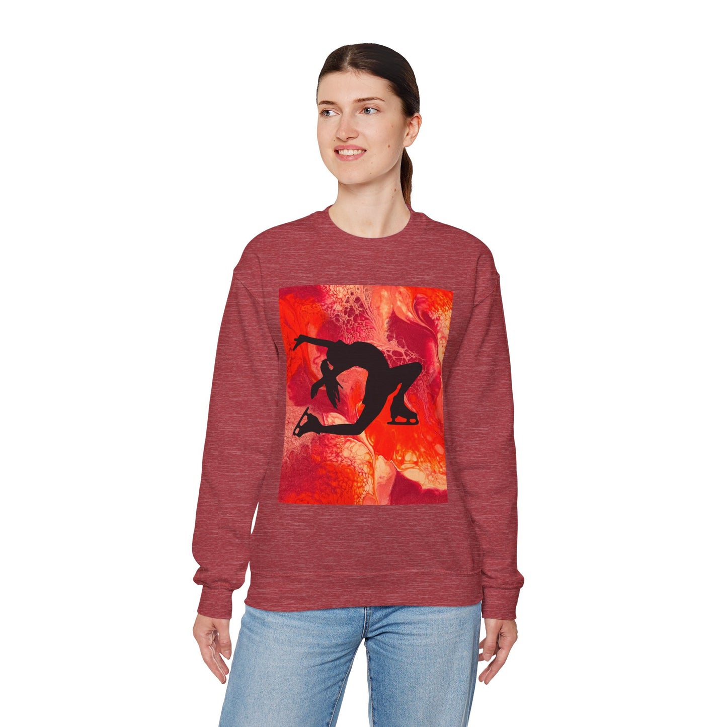 Unisex Figure Skating Crewneck Sweatshirt