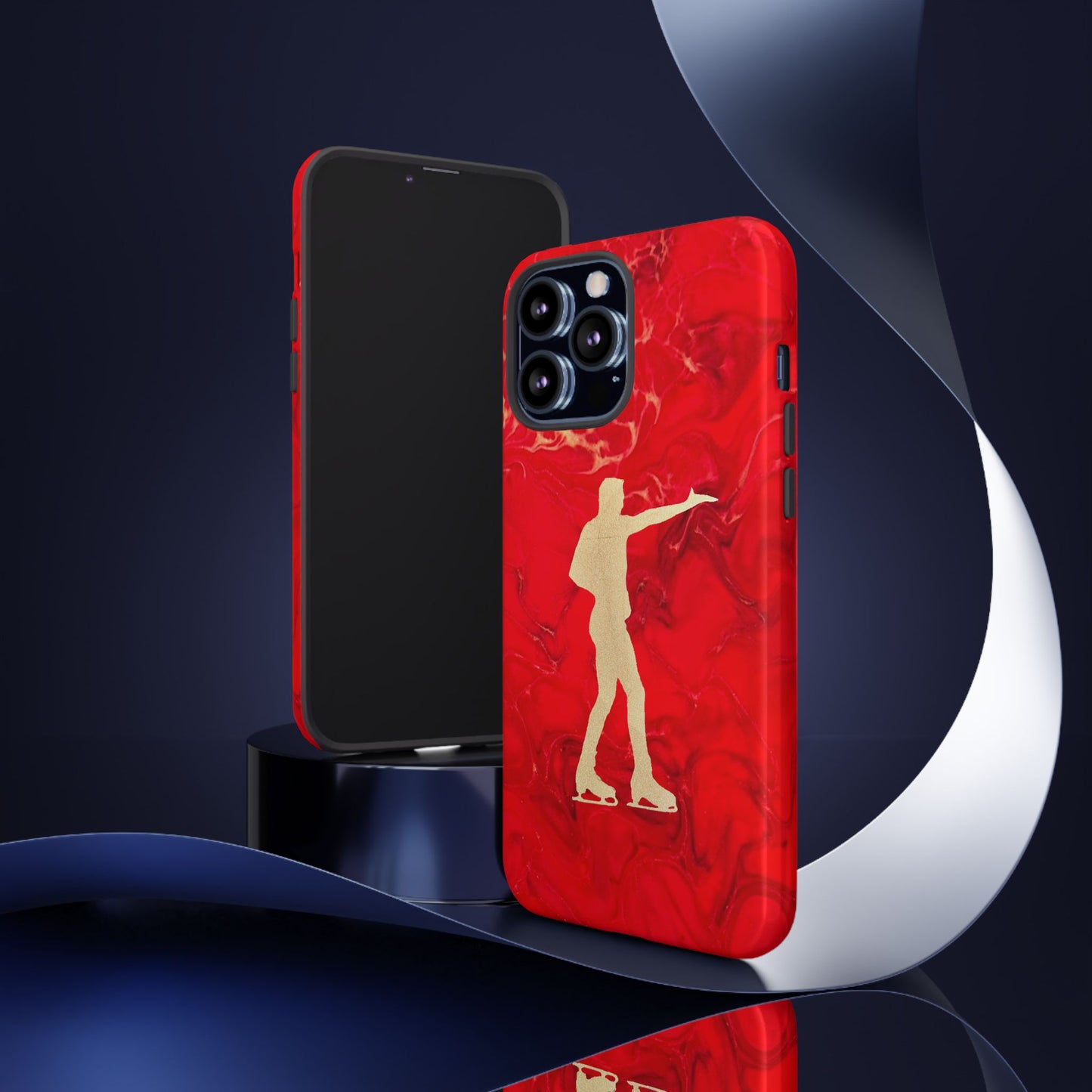 Figure skating phone cases