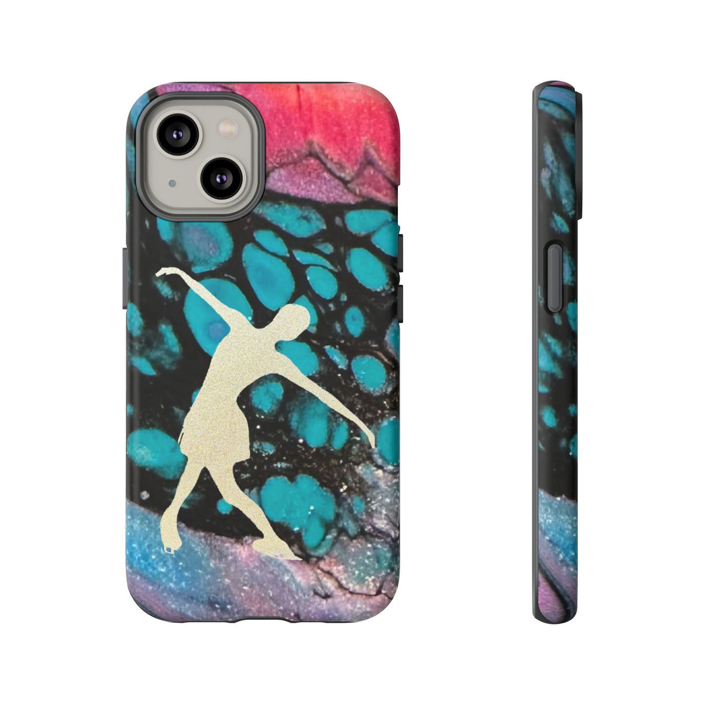 Figure skating phone cases