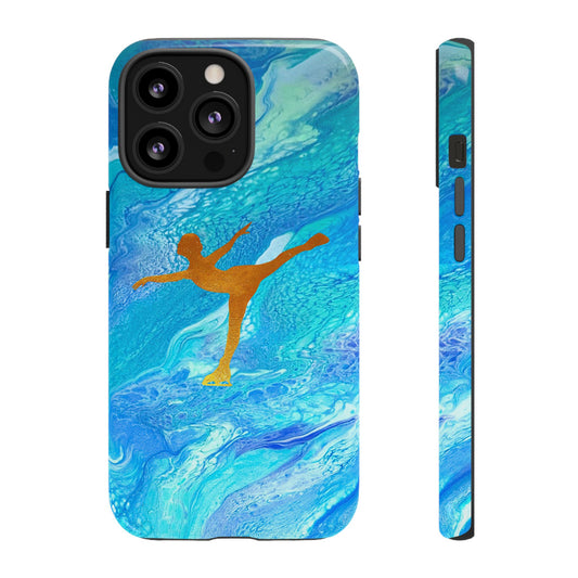 Figure skating phone cases