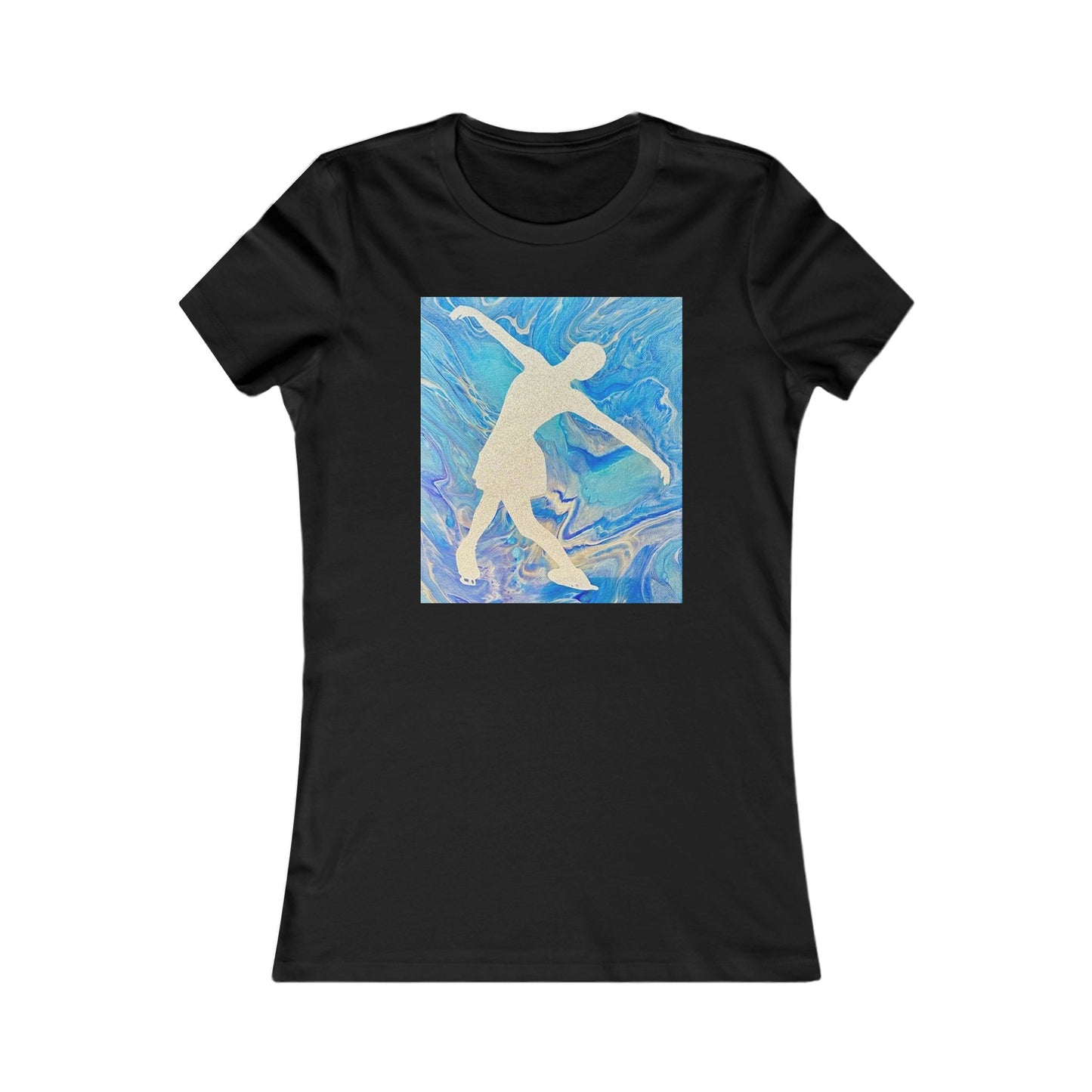 Ladies, Figure skating T-shirt