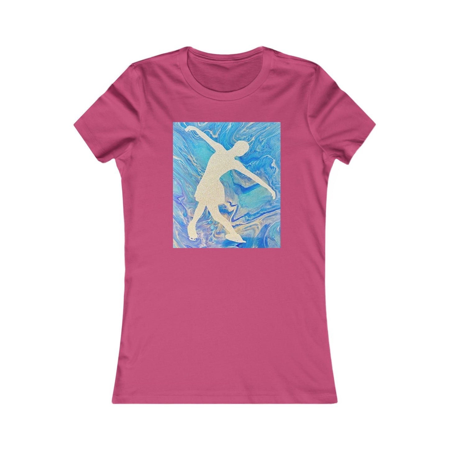 Ladies, Figure skating T-shirt