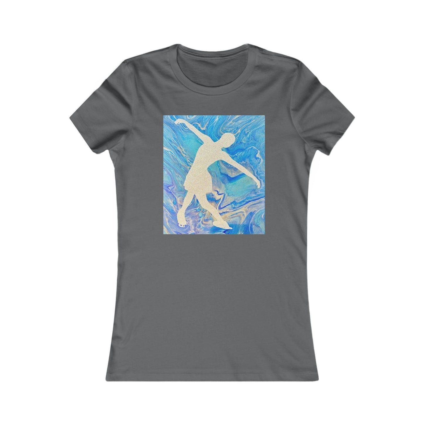 Ladies, Figure skating T-shirt