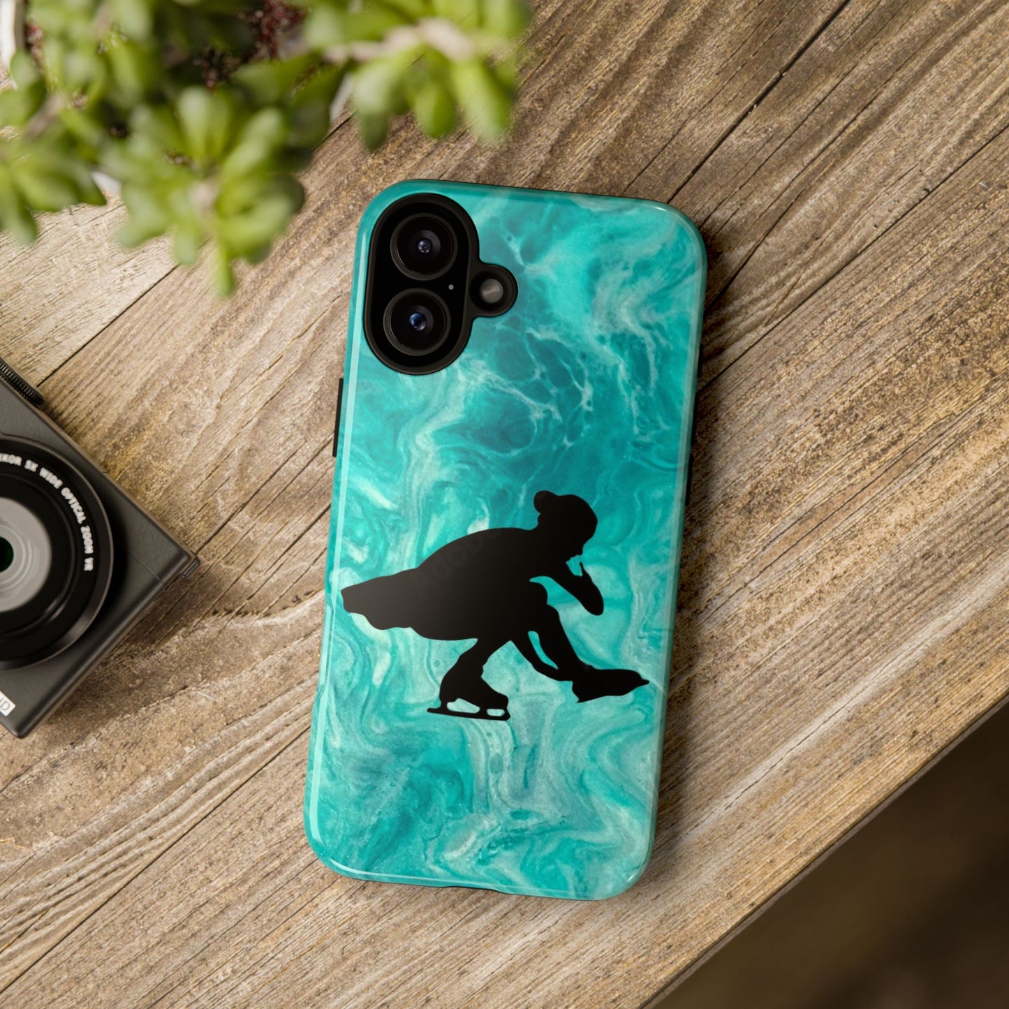 Figure skating phone cases