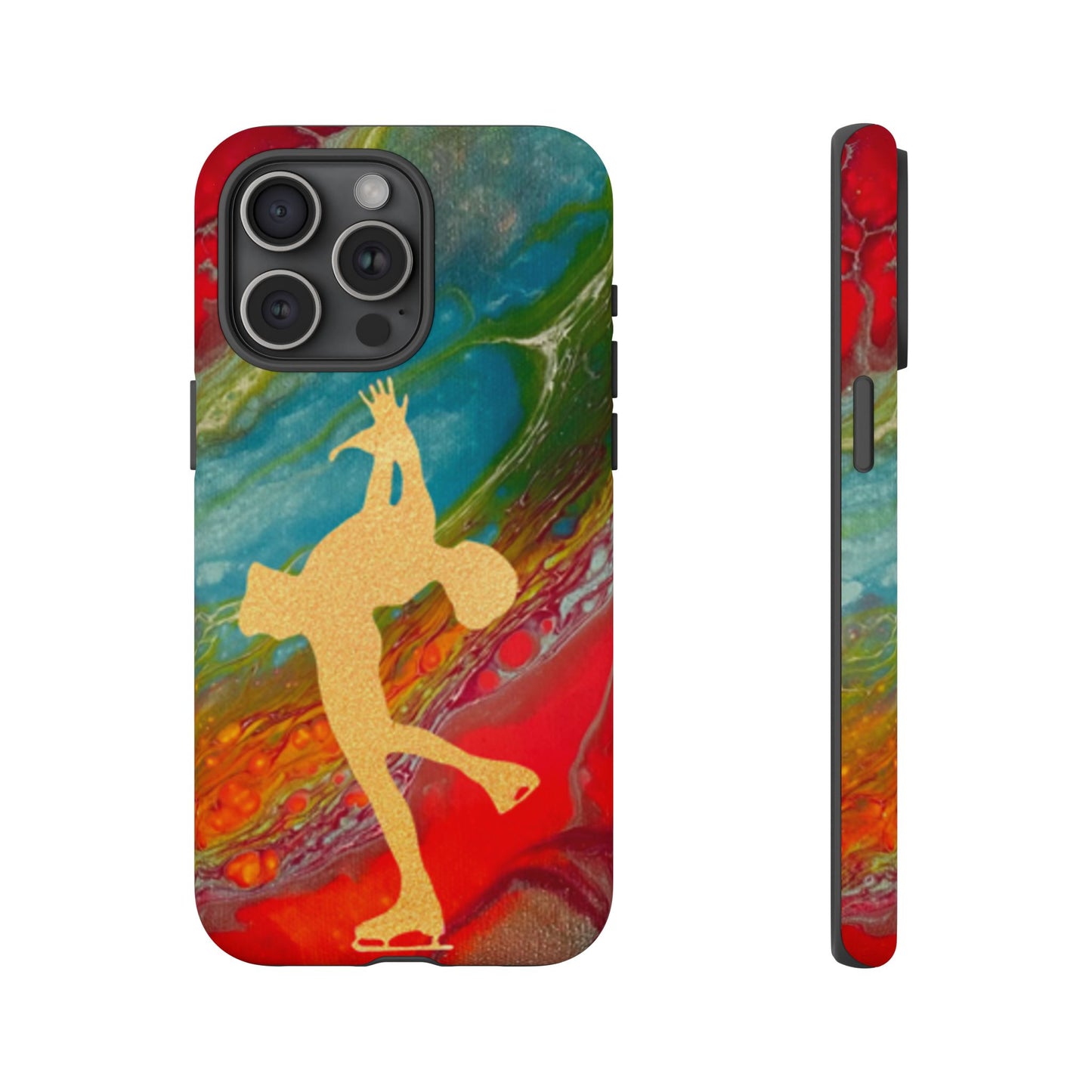 Figure skating phone cases