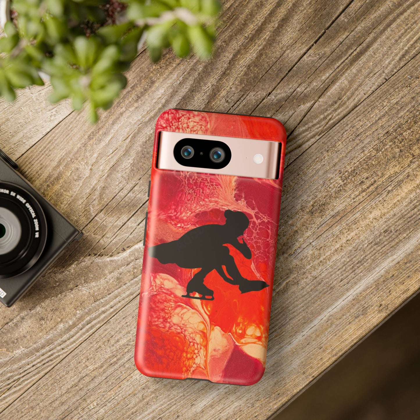 Figure skating phone cases