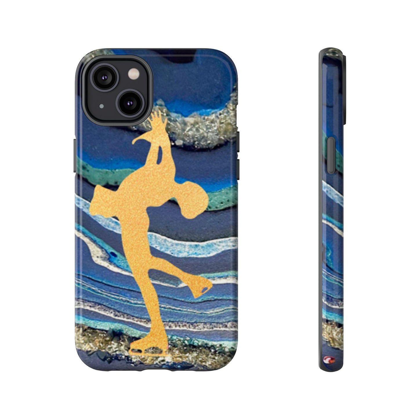 Figure skating phone case