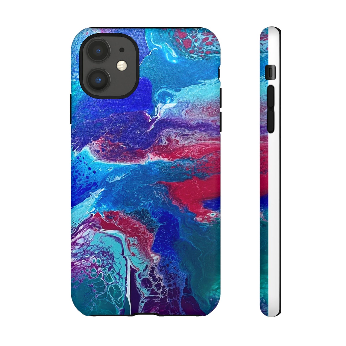 Tough Phone Case for iPhone, Samsung and Google pixel devices with Artwork Design