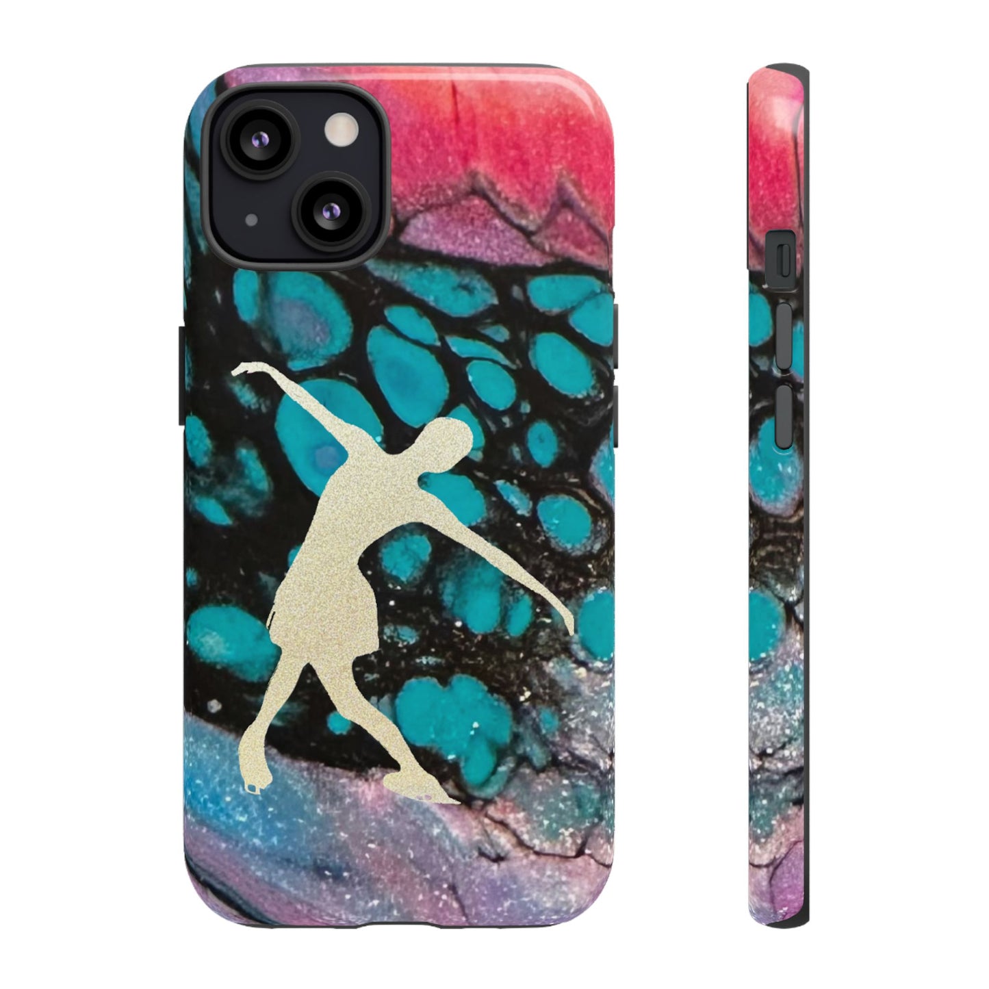 Figure skating phone cases