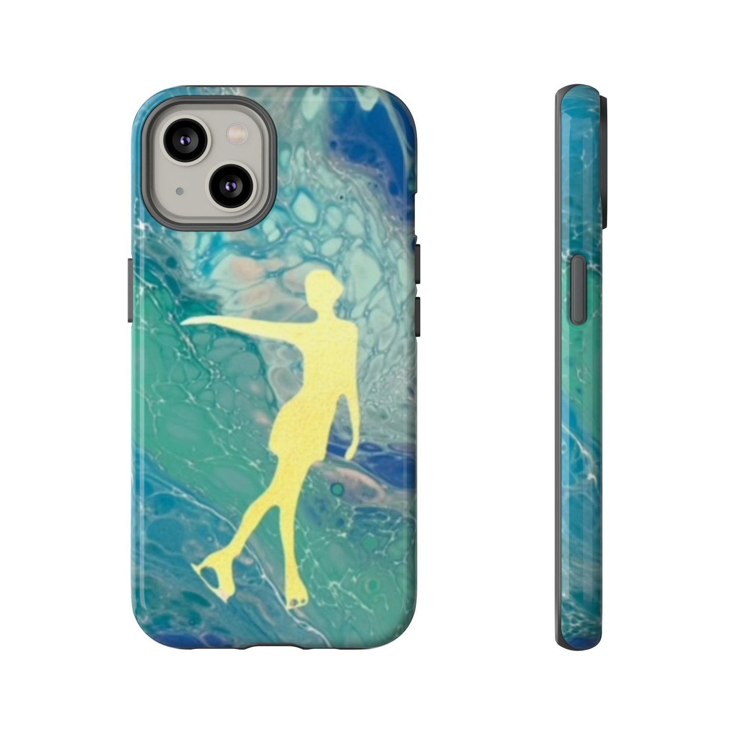 Figure skating phone cases