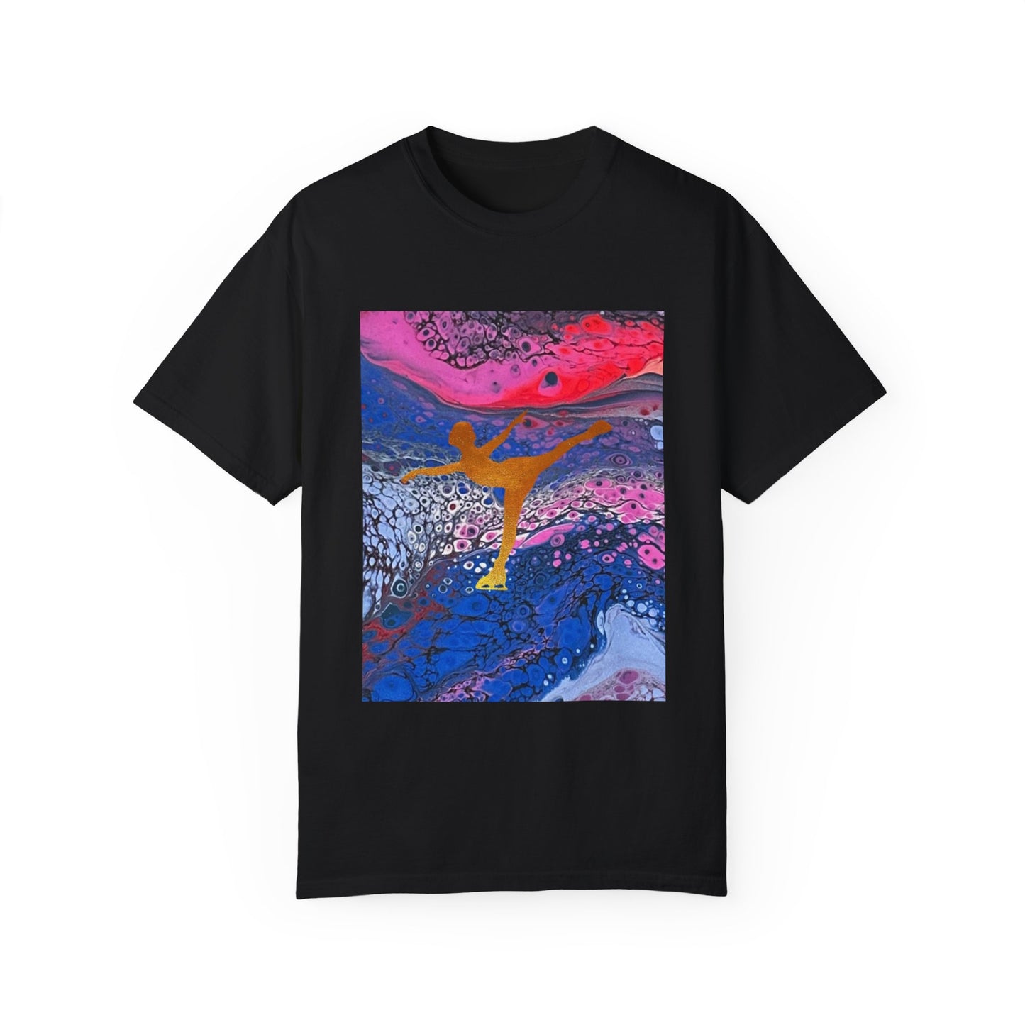 Figure Skating T-shirt—Unisex Garment-Dyed Tee