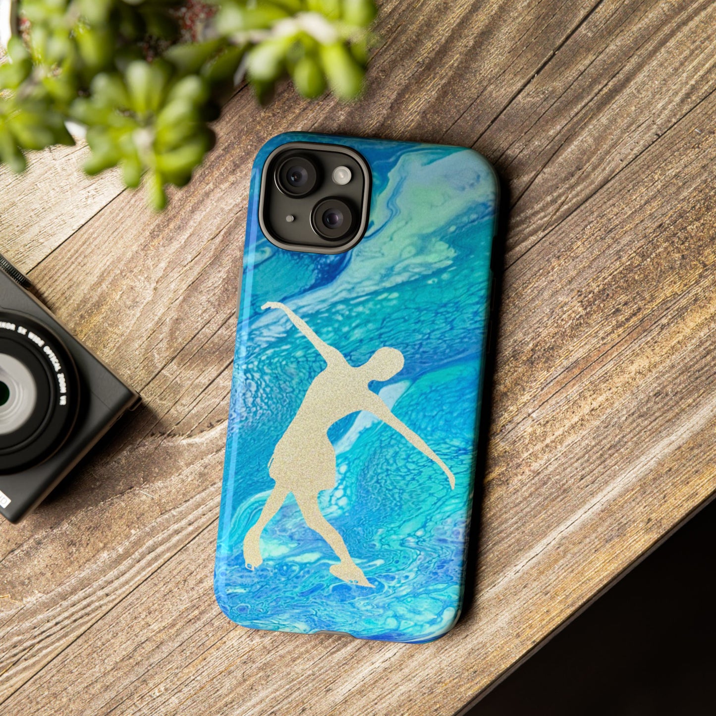 Figure skating phone cases