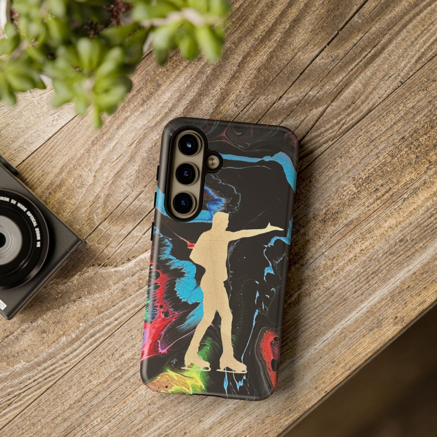 Figure skating phone cases