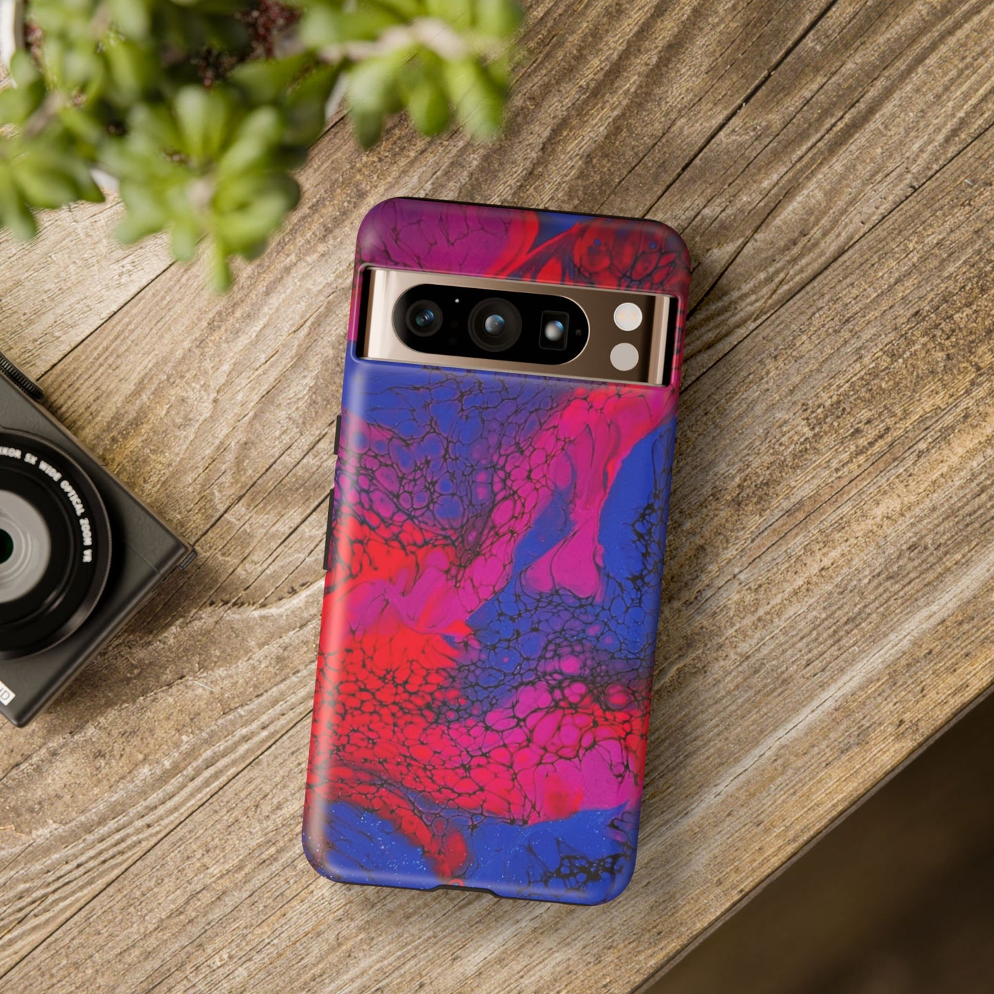 Tough Phone Case for iPhone, Samsung and Google pixel devices with Artwork Design