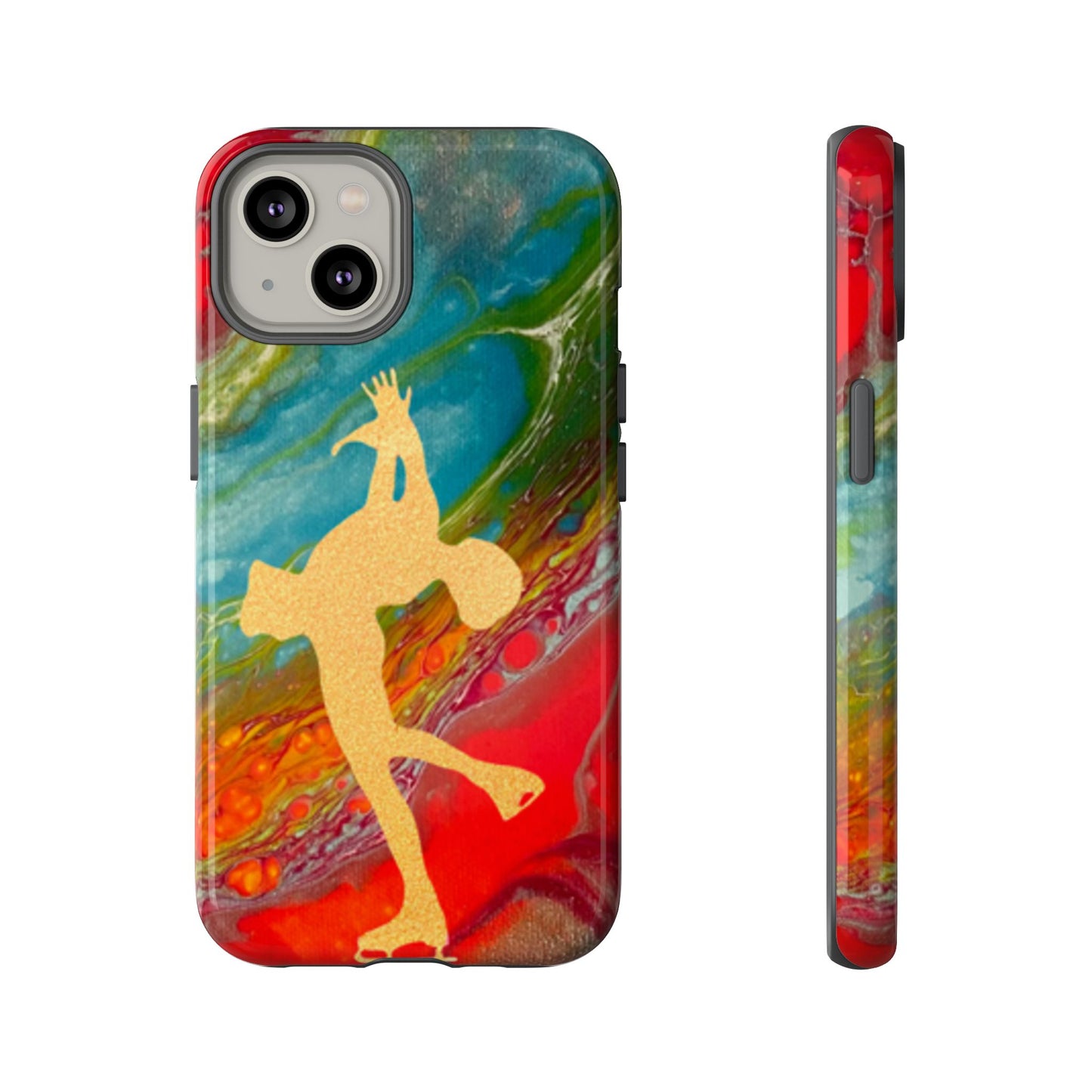 Figure skating phone cases