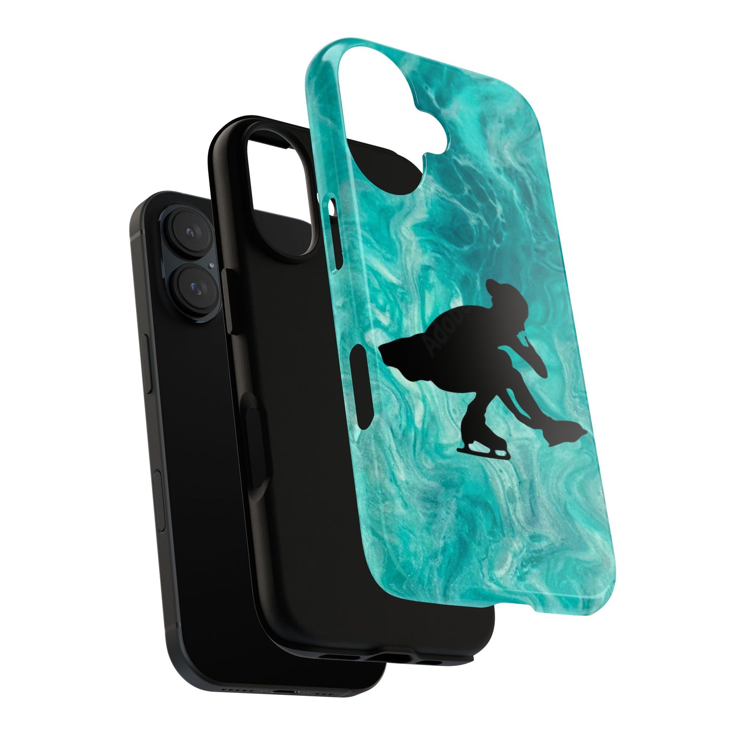 Figure skating phone cases