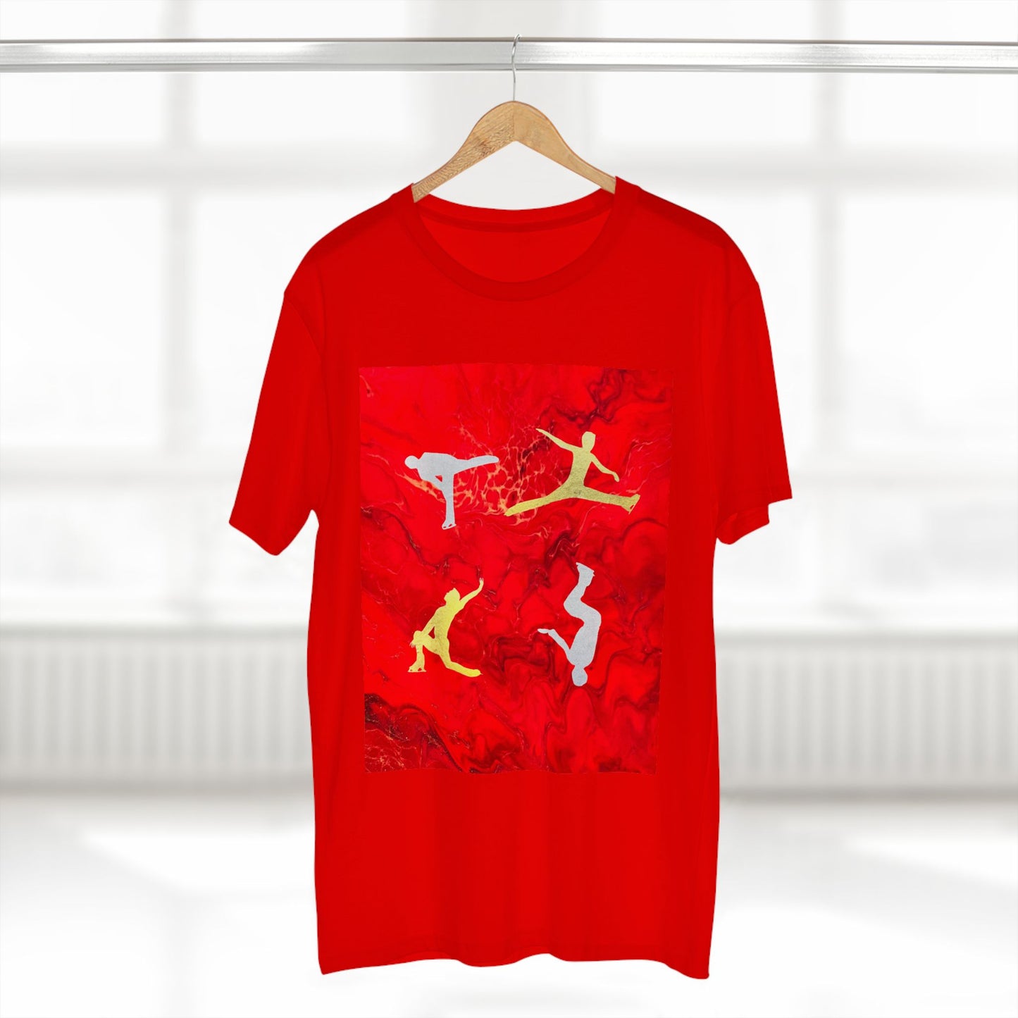 Men's figure skating T-shirt