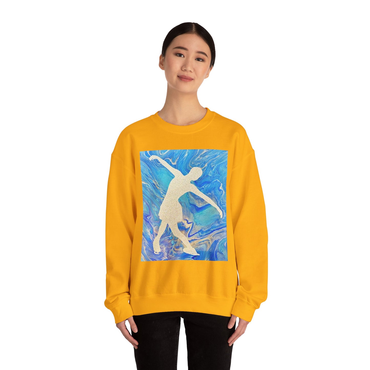 Unisex Figure Skating Crewneck Sweatshirt