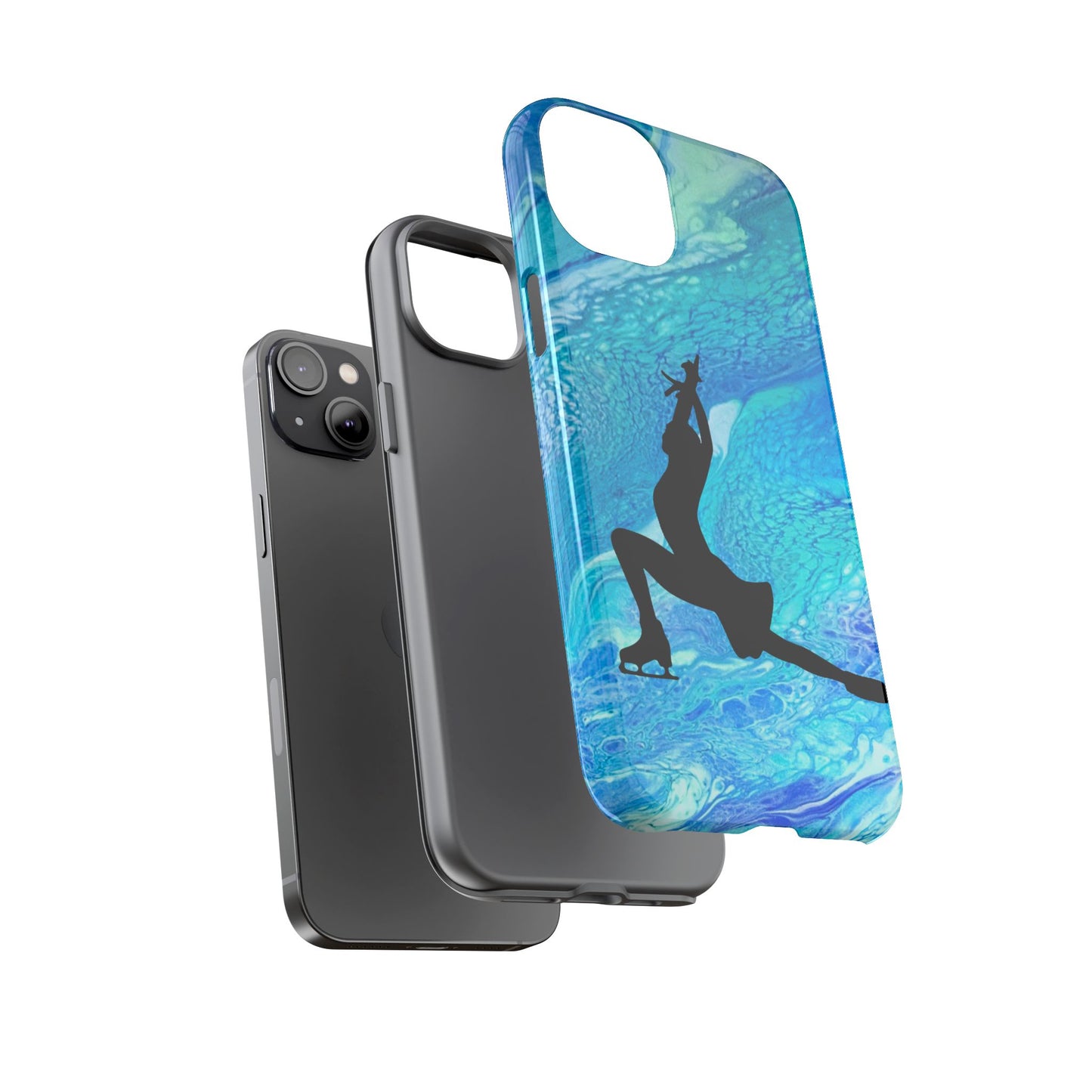 Figure skating phone cases