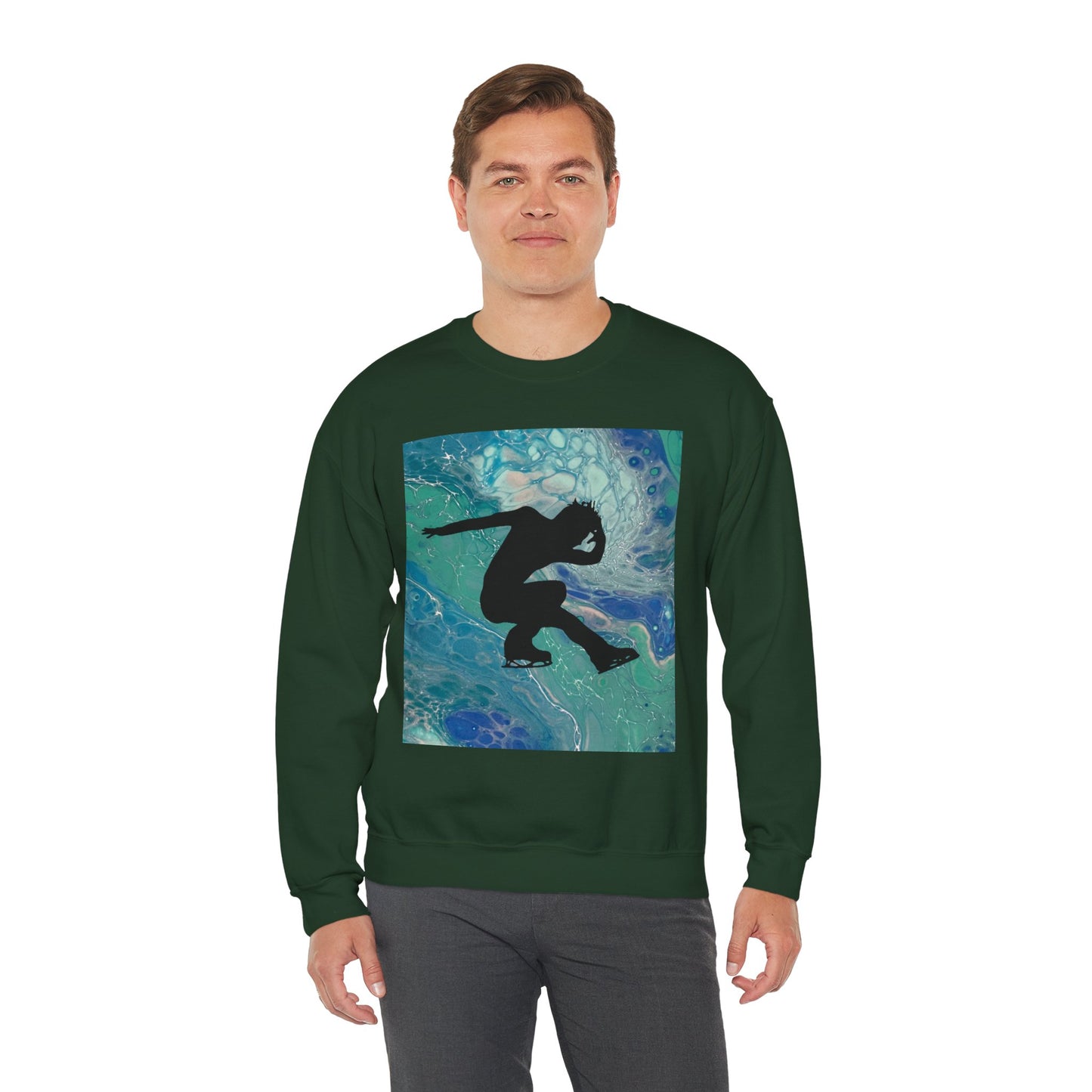 Unisex Figure Skating Crewneck Sweatshirt