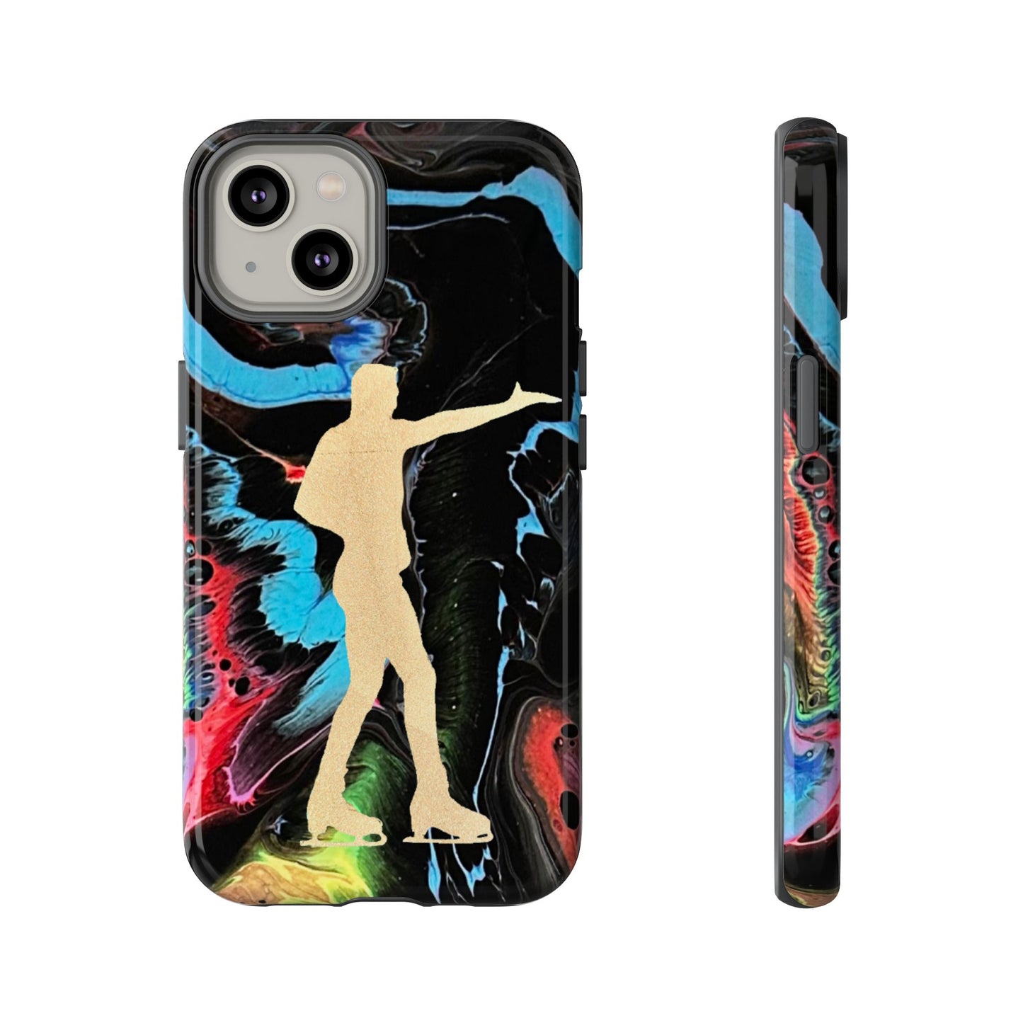 Figure skating phone cases