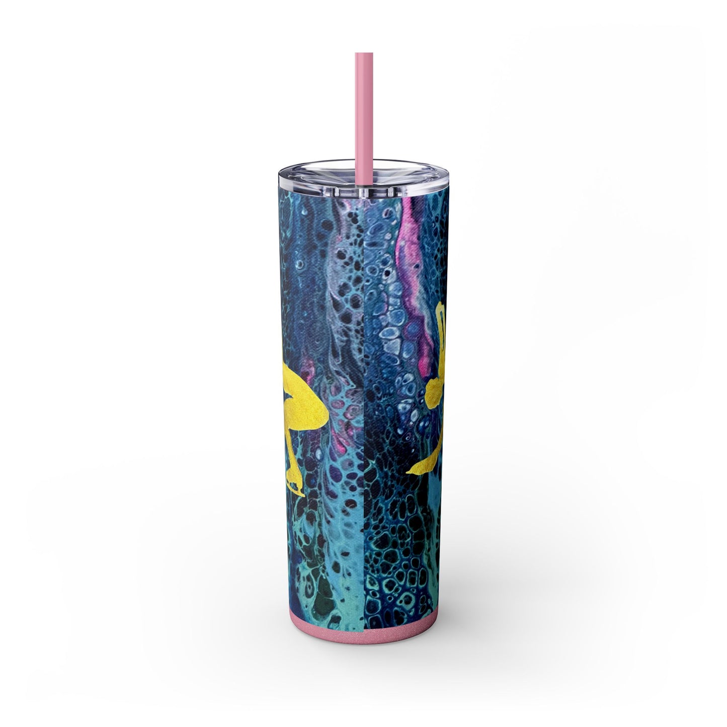 Figure Skating Tumbler, 20oz with straw