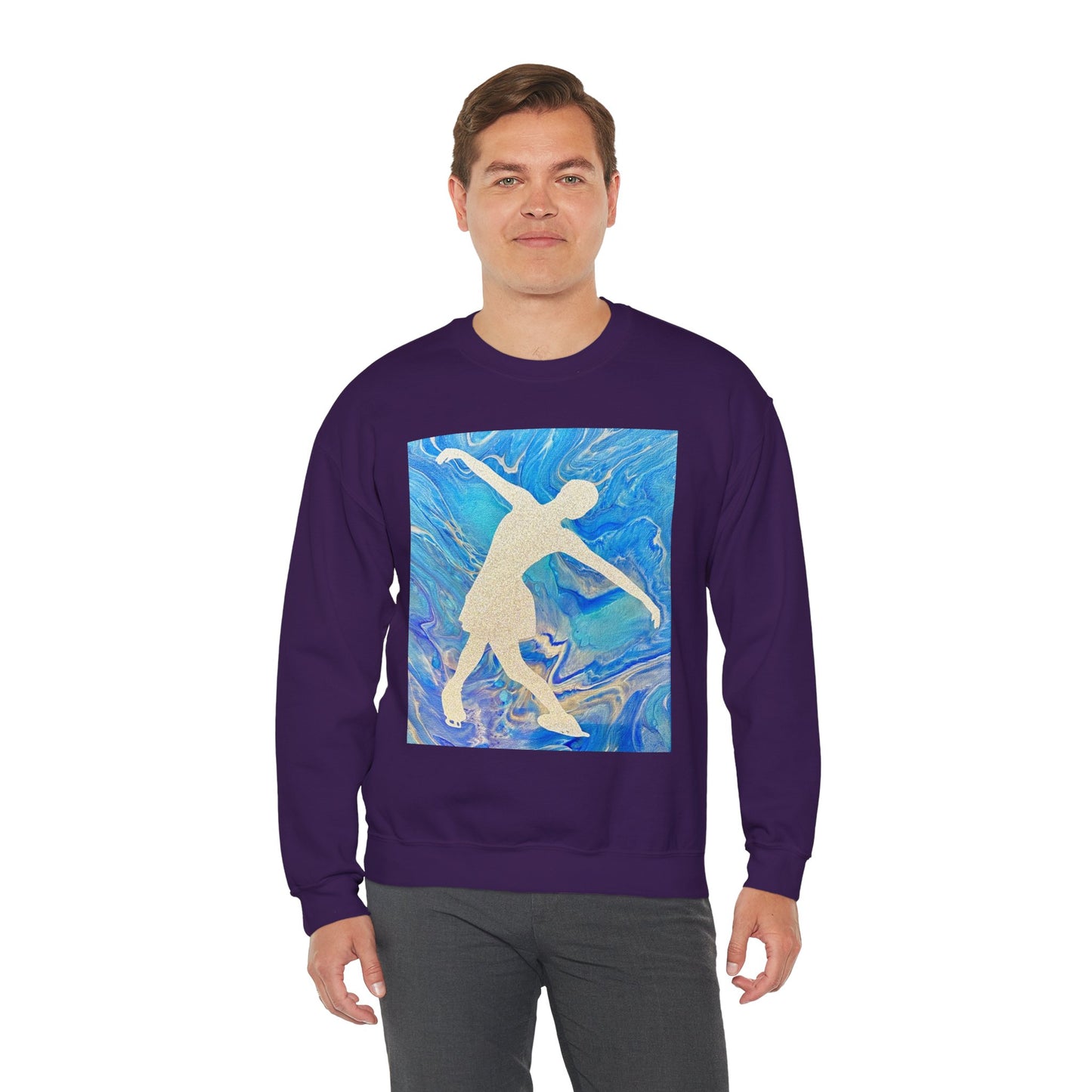 Unisex Figure Skating Crewneck Sweatshirt