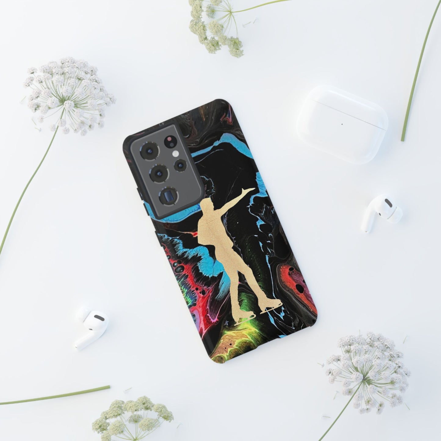 Figure skating phone cases