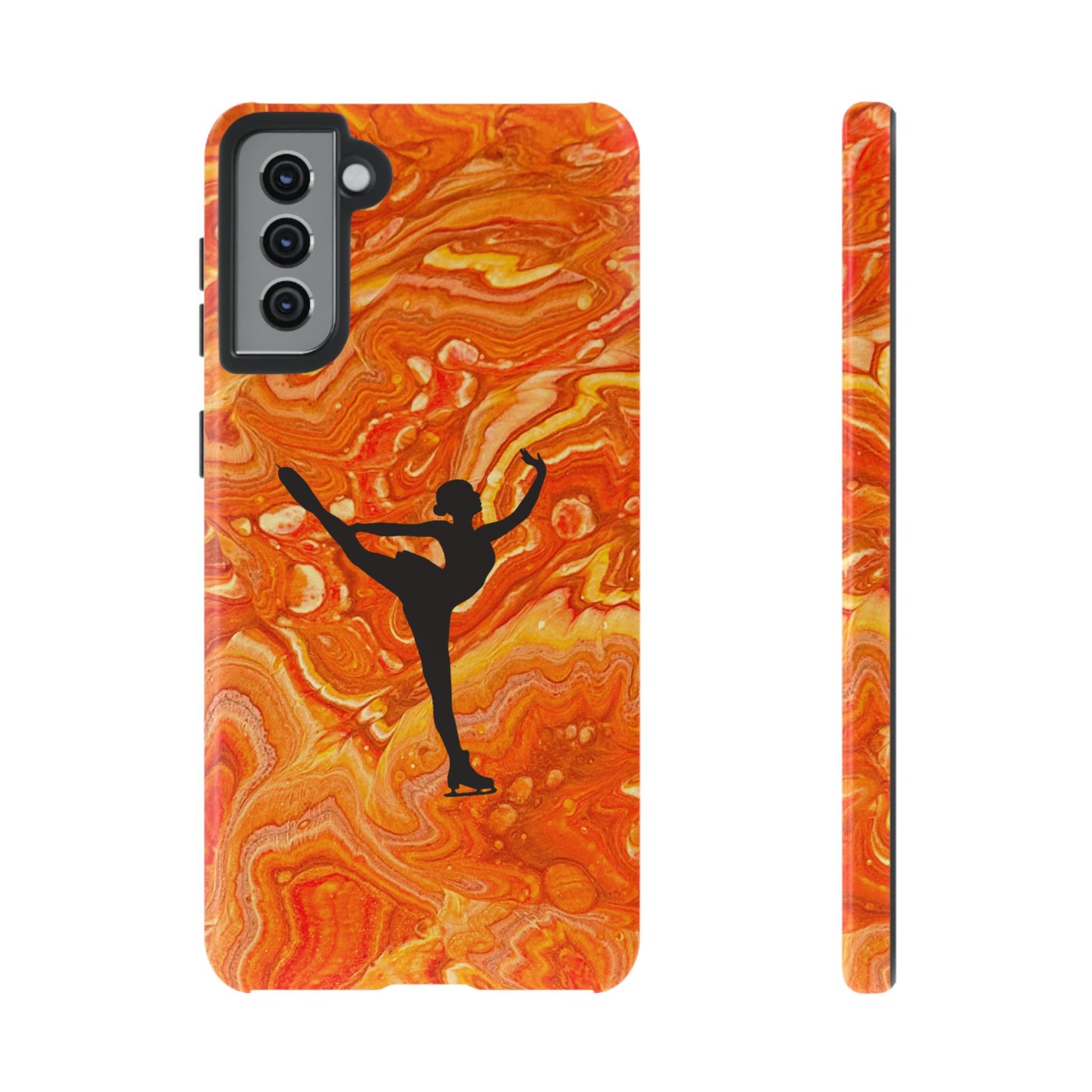 Figure skating phone case