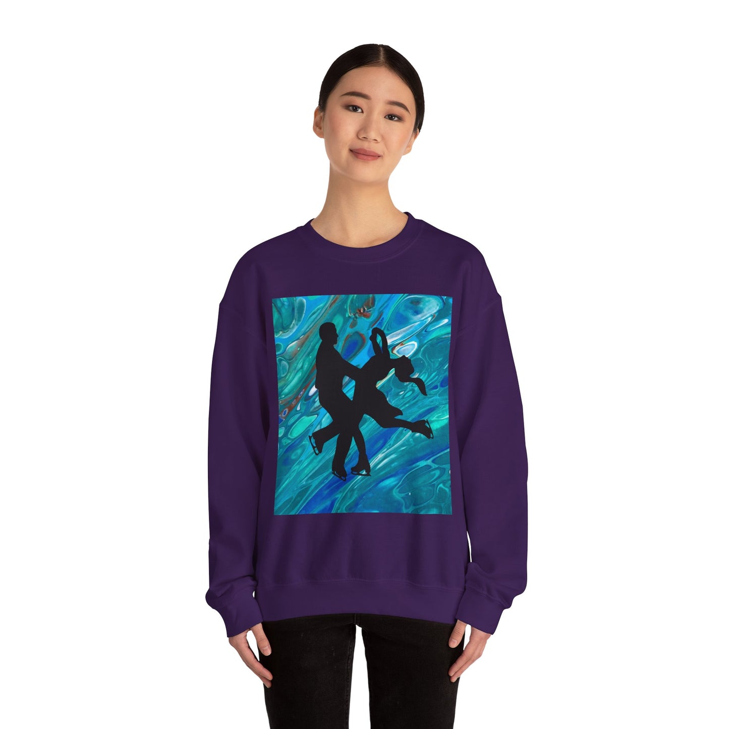 Unisex Figure Skating Crewneck Sweatshirt