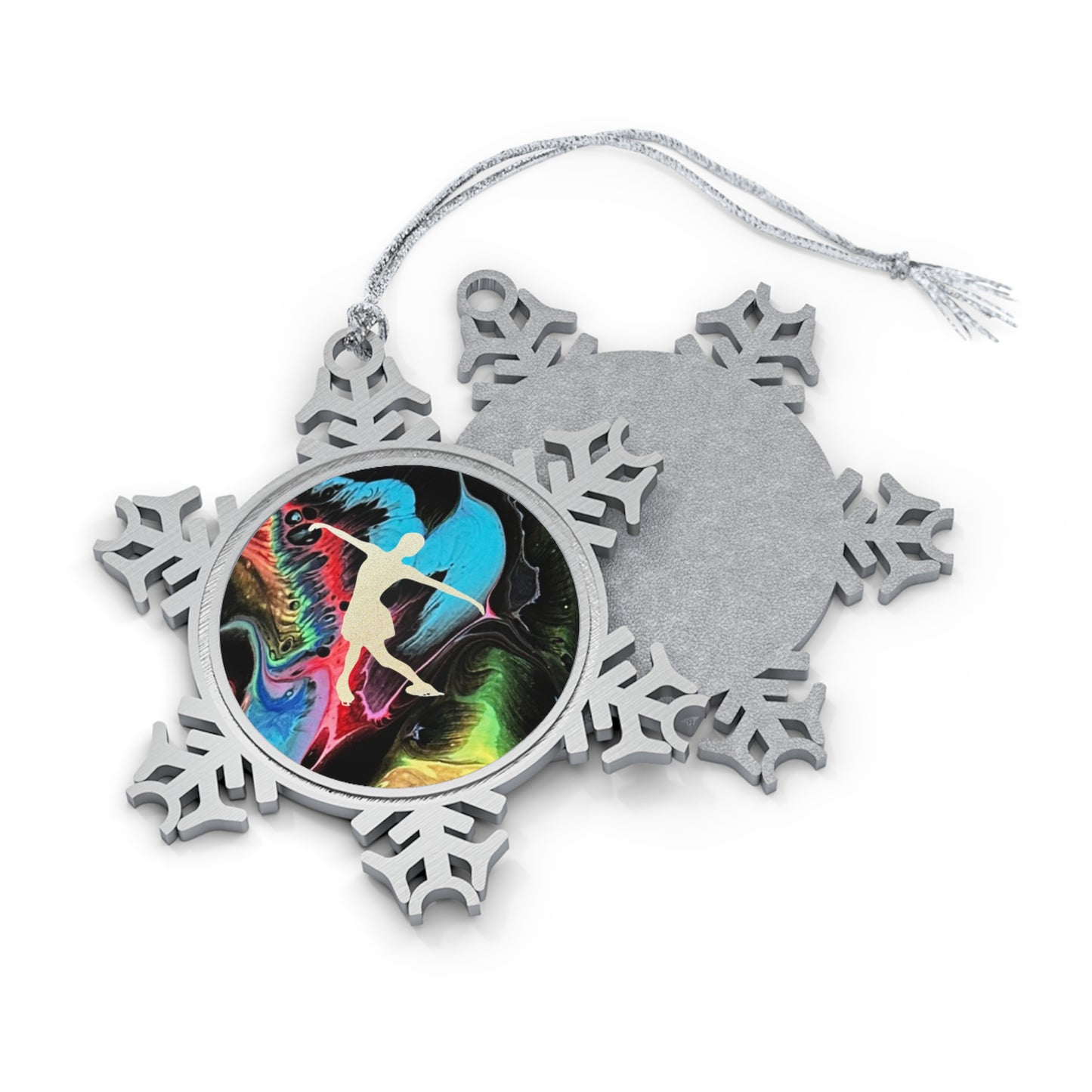 Pewter Snowflake Ornament