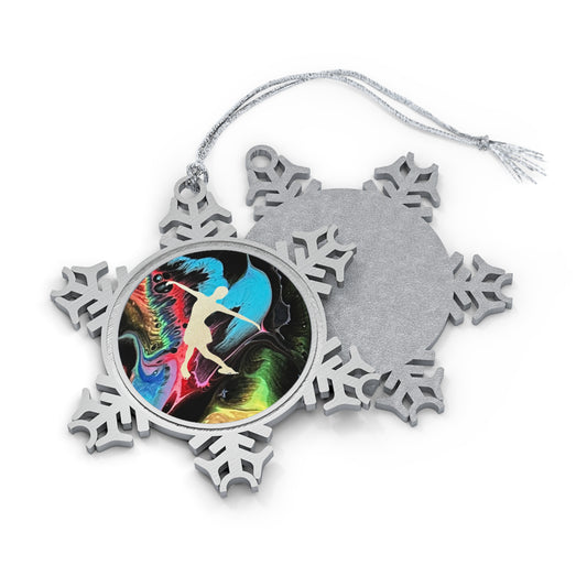 Pewter Snowflake Ornament