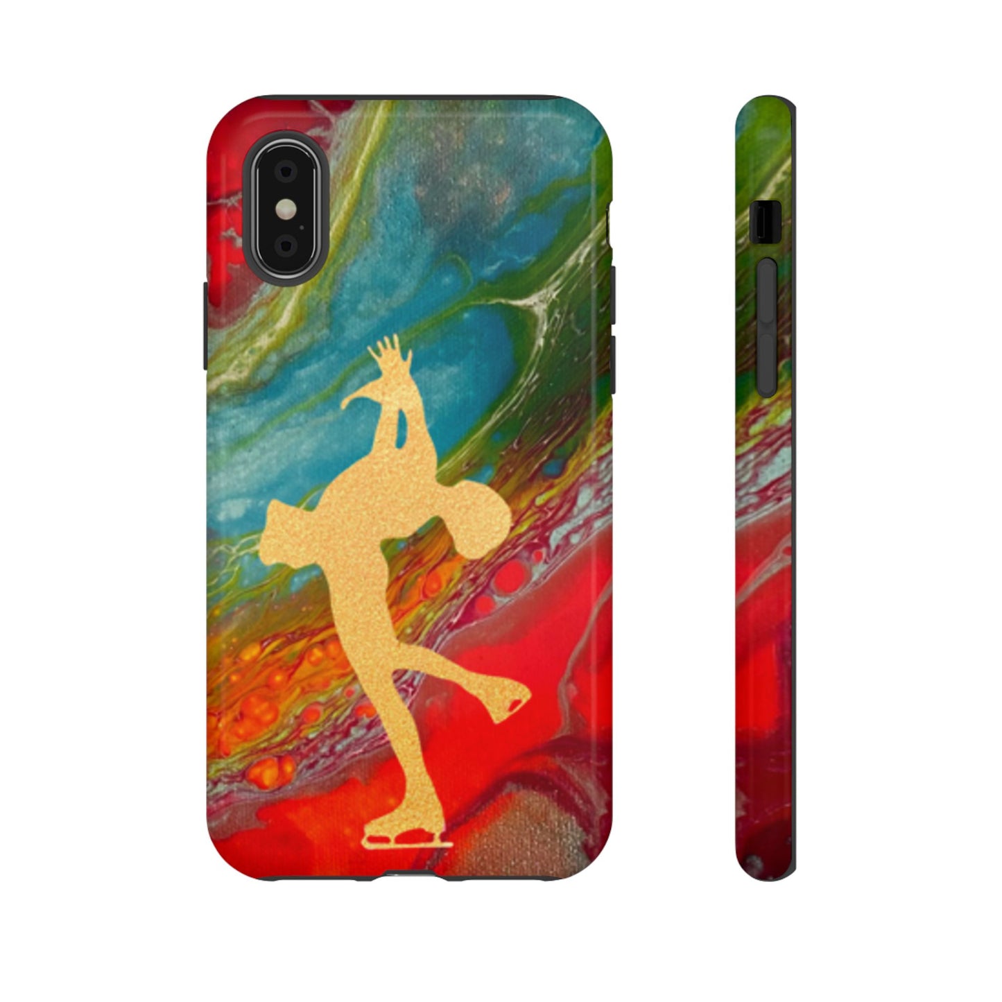 Figure skating phone cases