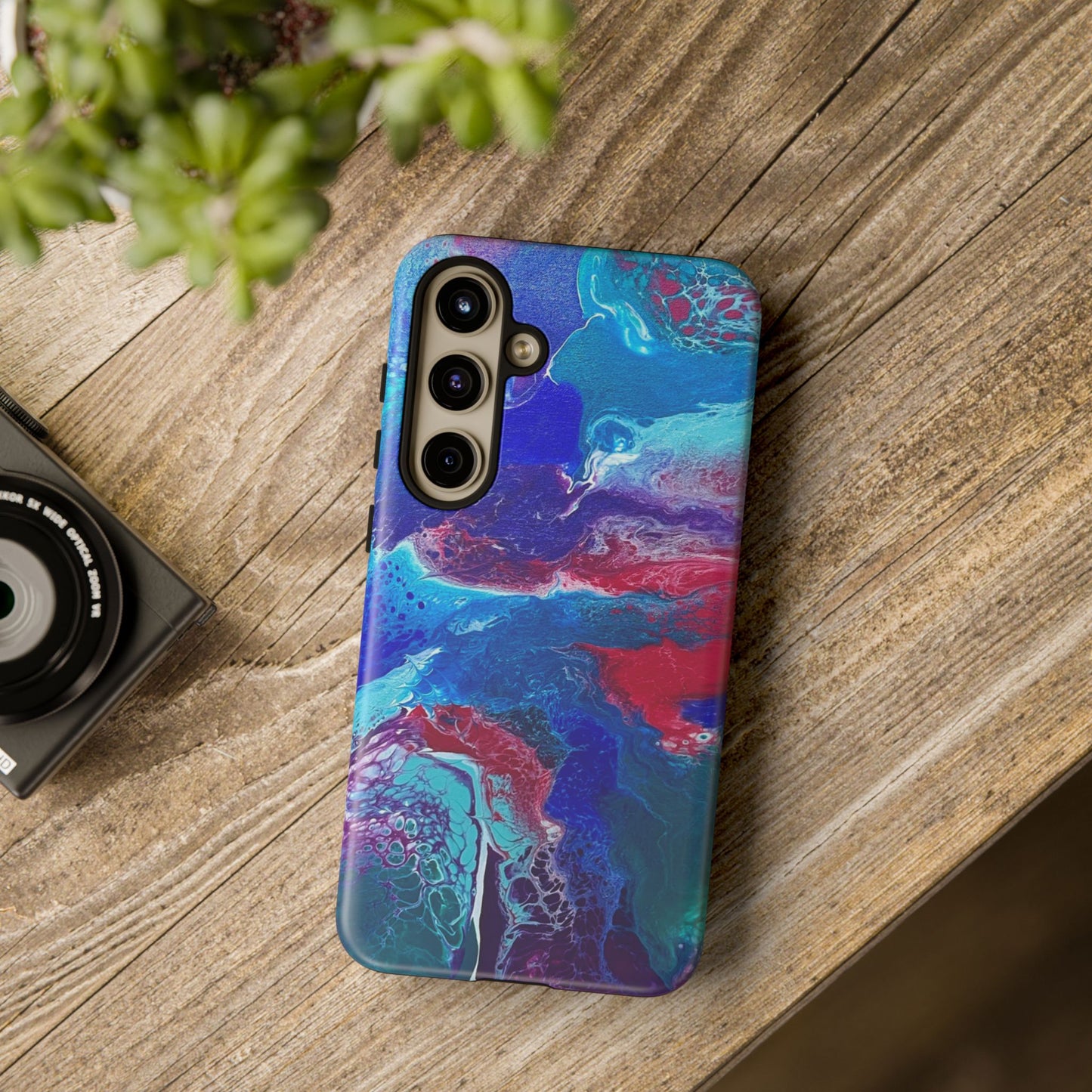 Tough Phone Case for iPhone, Samsung and Google pixel devices with Artwork Design