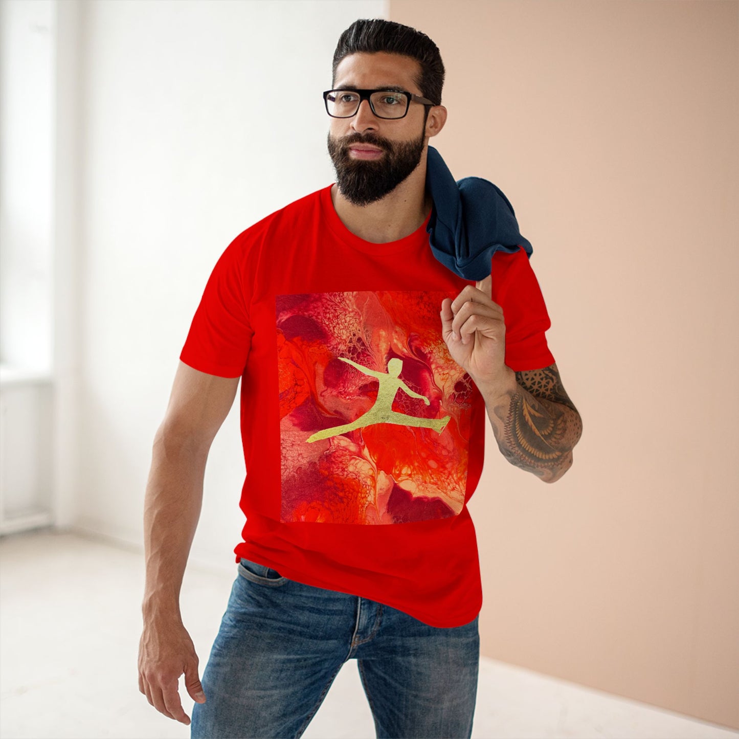 Men's figure skating T-shirt