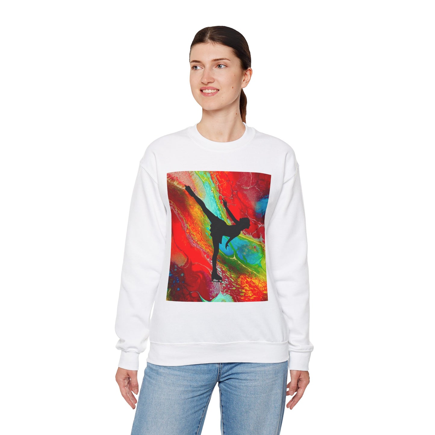 Unisex Figure Skating Crewneck Sweatshirt