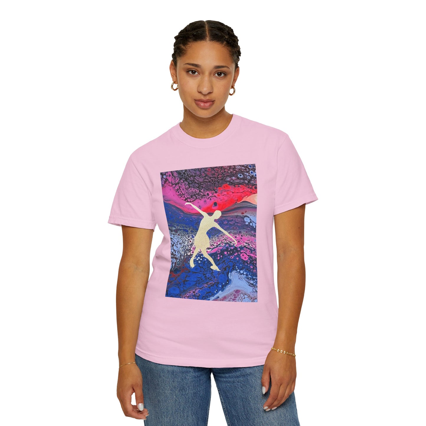 Figure skating T-shirt—Unisex Garment-Dyed Tee