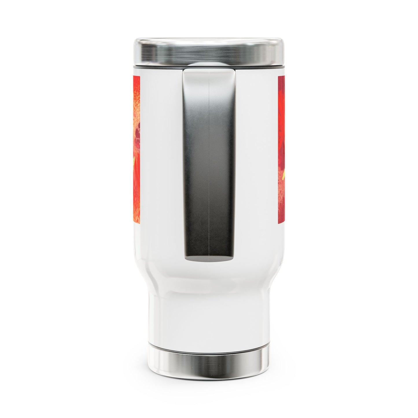 Eiskunstlauf-Reisebecher mit Henkel, 14oz