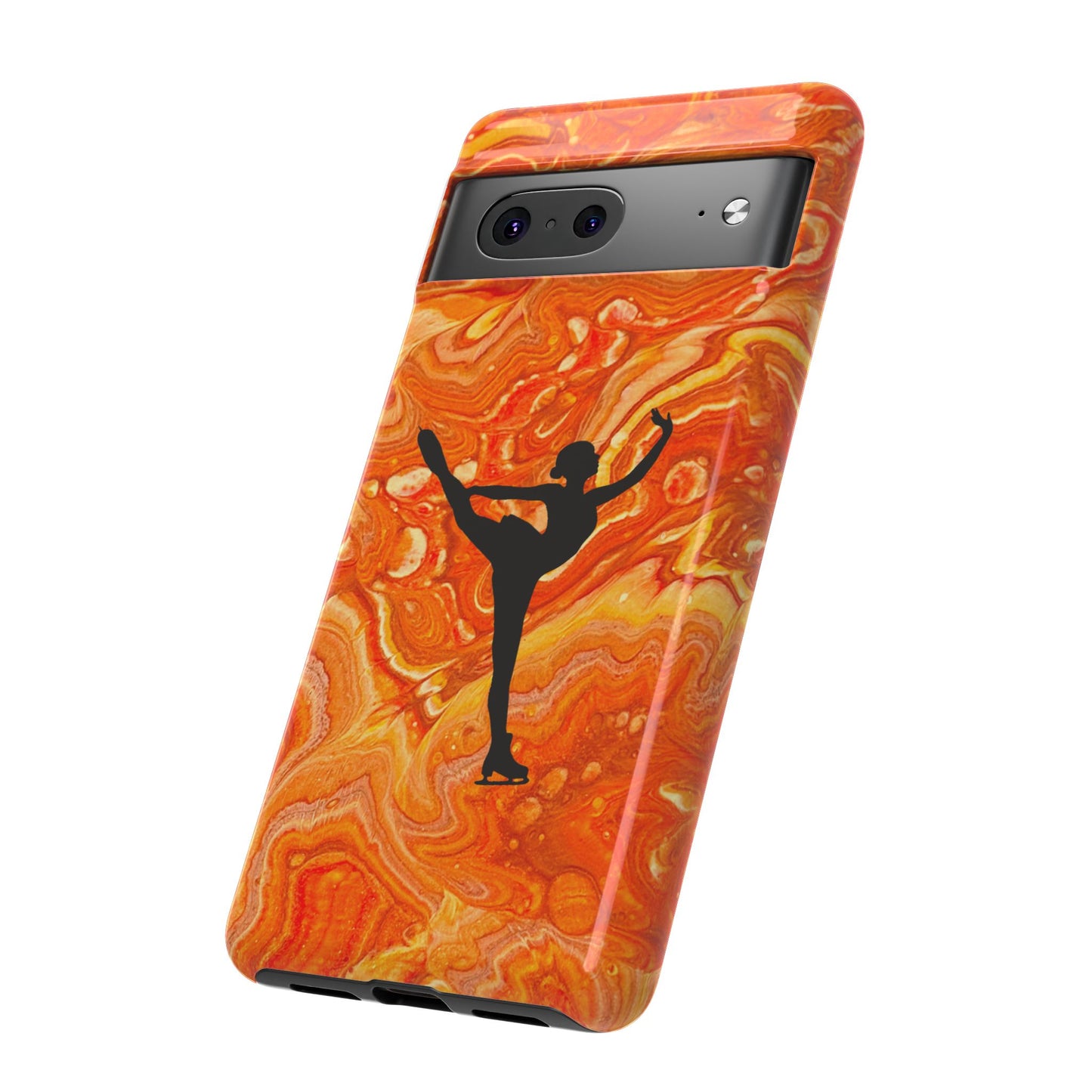 Figure skating phone case