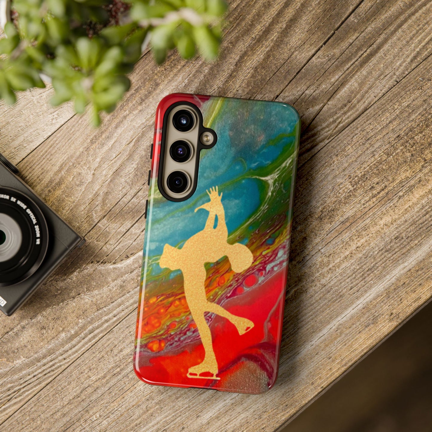 Figure skating phone cases