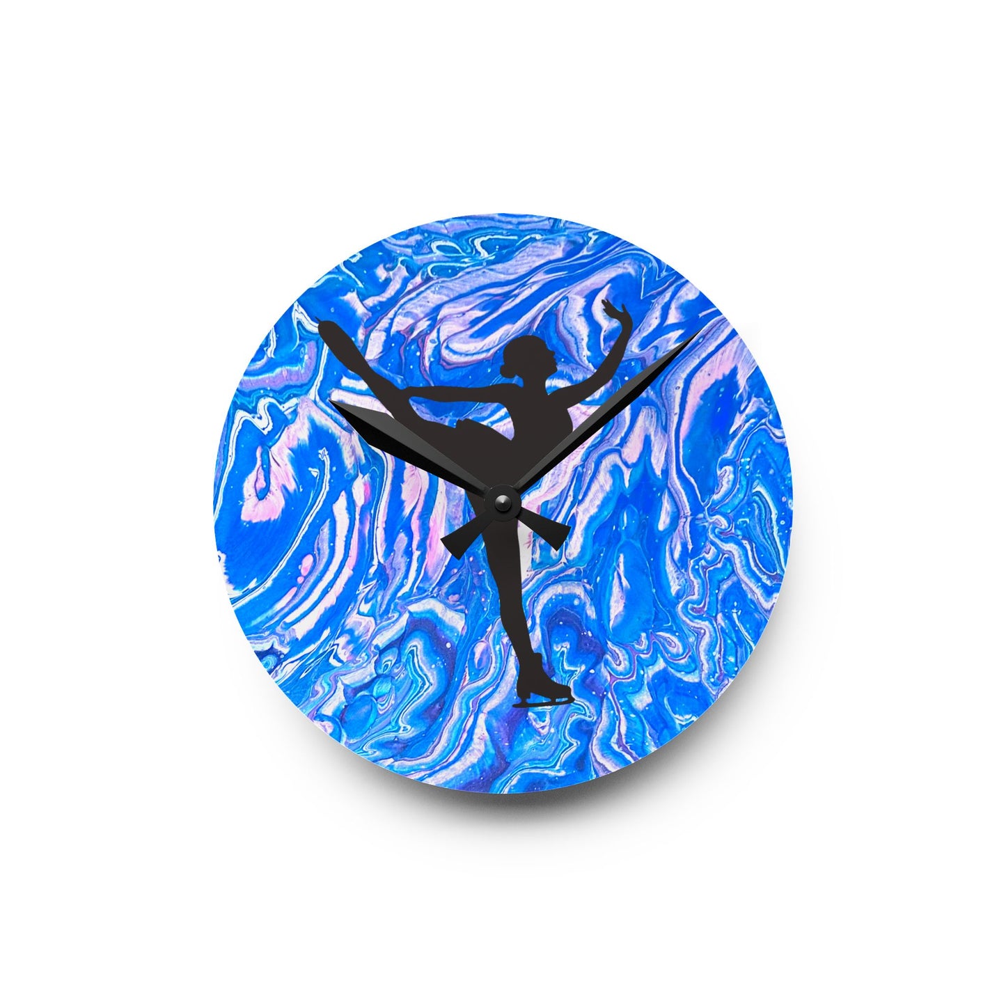 Figure Skating Wall Clock