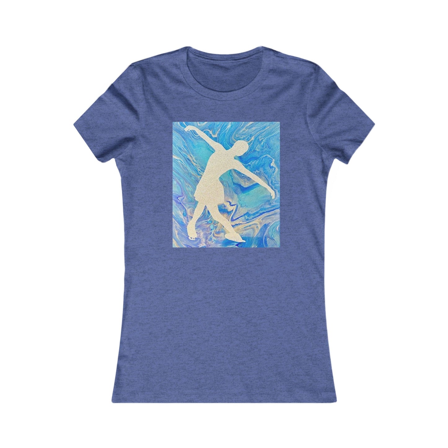 Ladies, Figure skating T-shirt