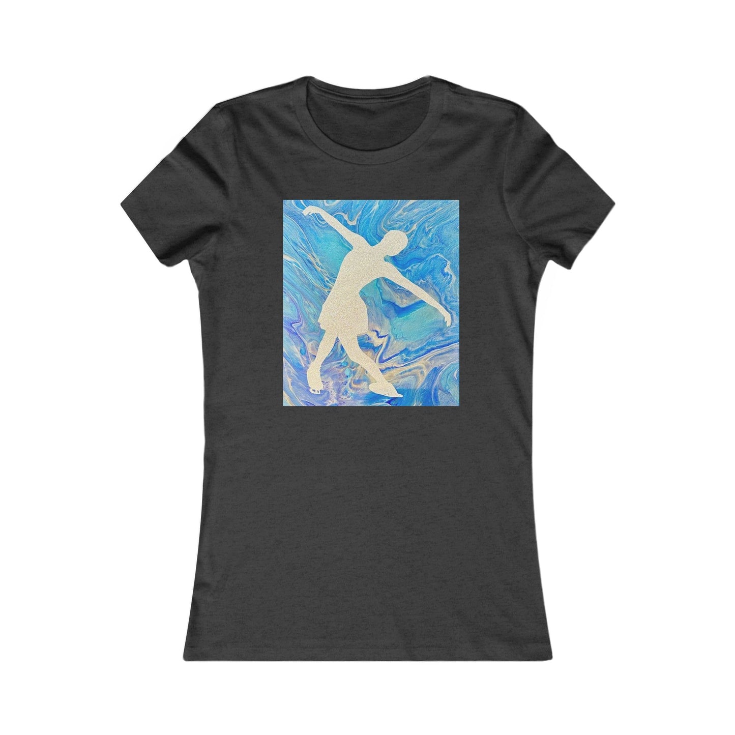 Ladies, Figure skating T-shirt