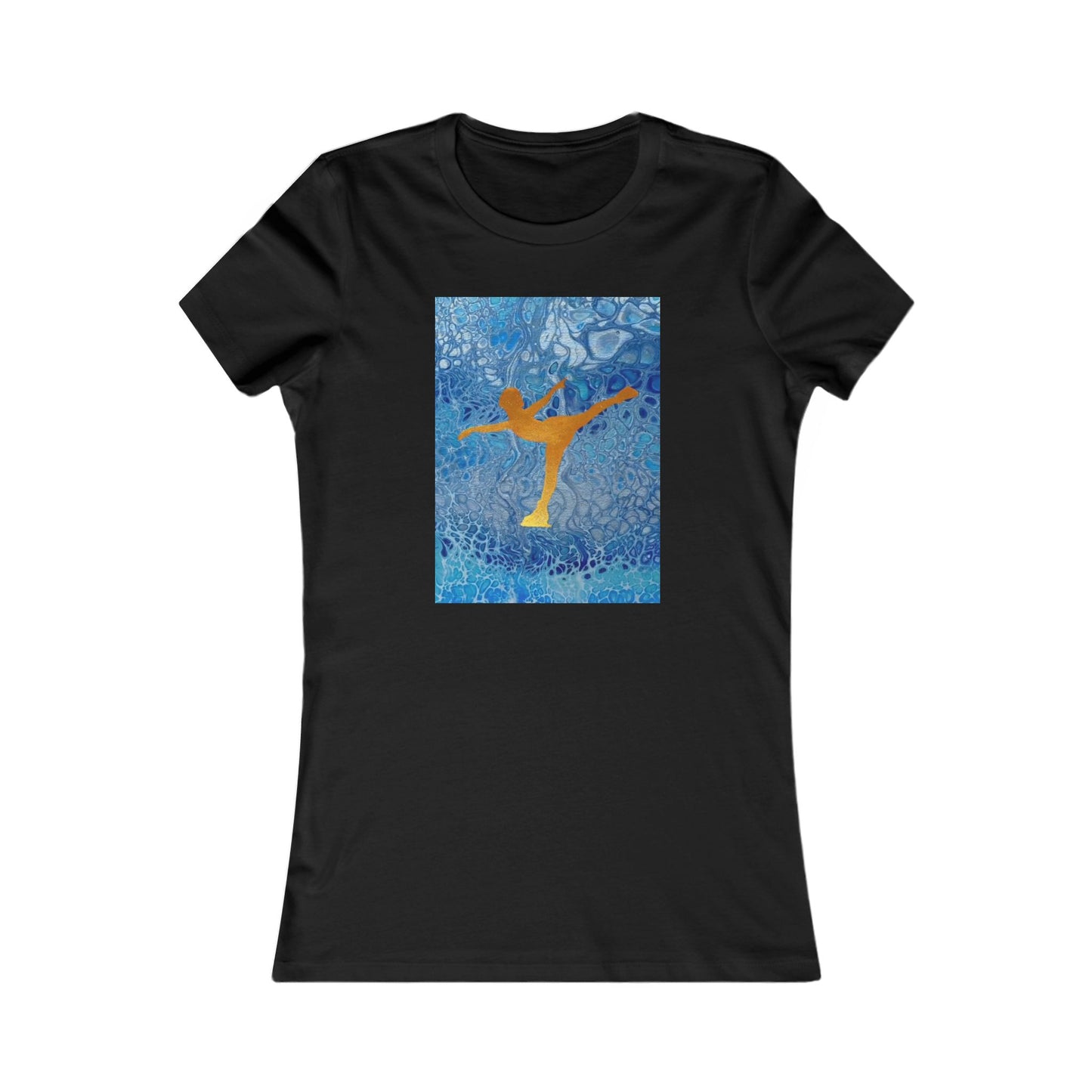 Ladies figure skating T-shirt