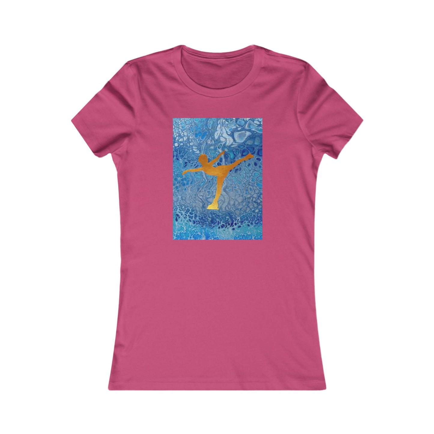 Ladies figure skating T-shirt