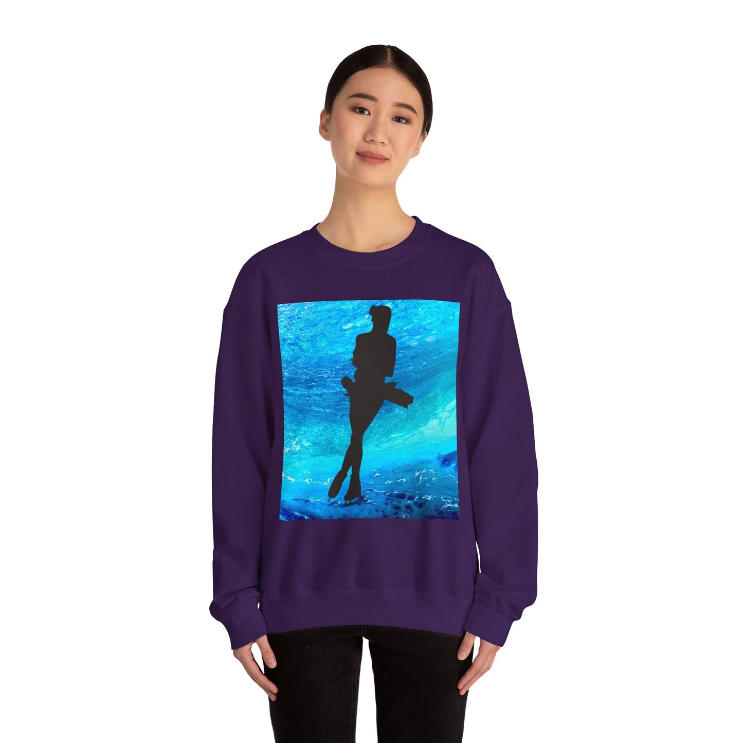 Unisex Figure Skating Crewneck Sweatshirt