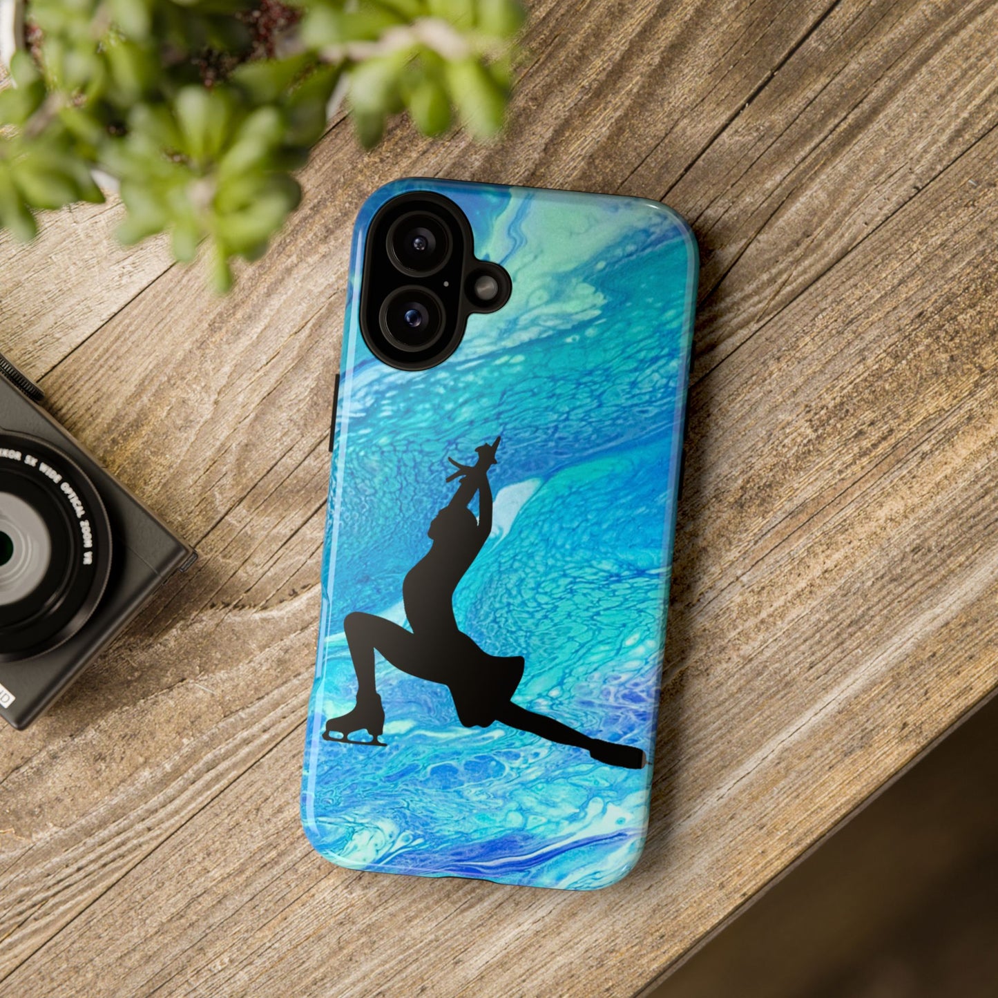 Figure skating phone cases