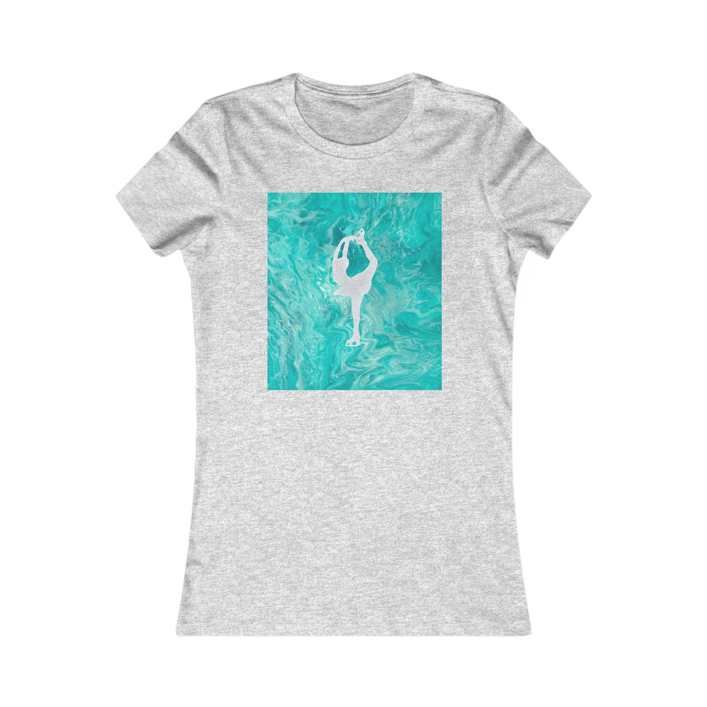 Ladies figure skating T-shirt